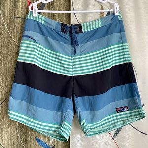 Patagonia Men’s Striped Worn Wear Shorts - Sz 36
